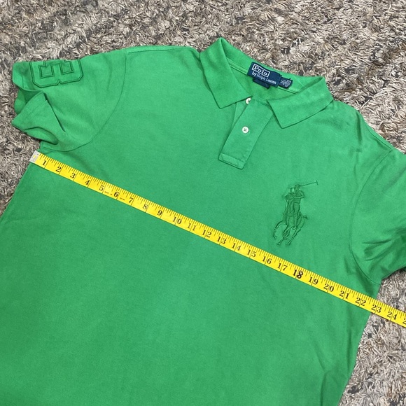 Polo by Ralph Lauren Green Classic Polo Shirt sz. XL - Picture 8 of 10